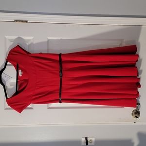 Calvin Klien red dress
